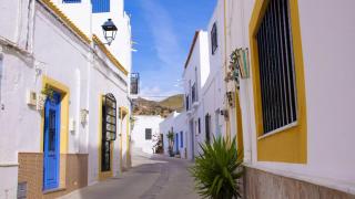 Una calle de Níjar.