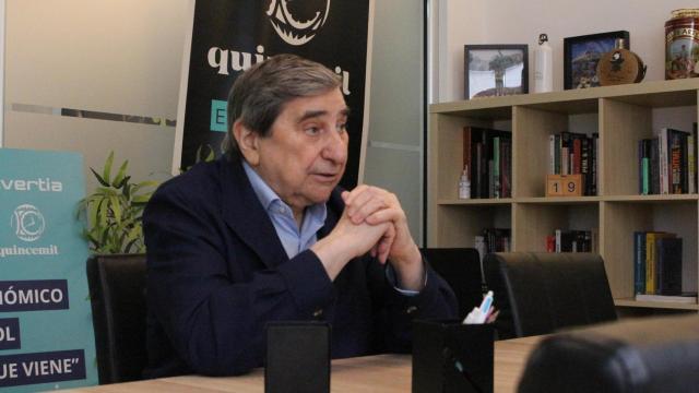 Lendoiro, en una entrevista con Quincemil.