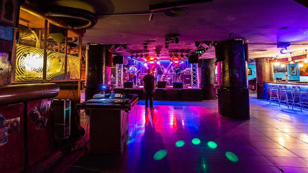 Interior del local nocturno, en Zaragoza.
