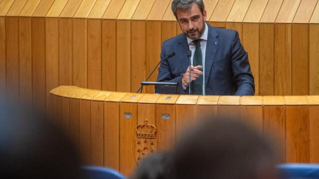 El conselleiro de Presidencia, Xustiza e Deporte, Diego Calvo.