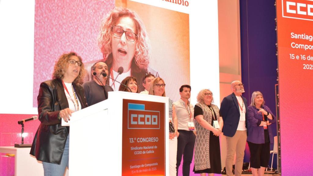 Amelia Pérez en el acto.