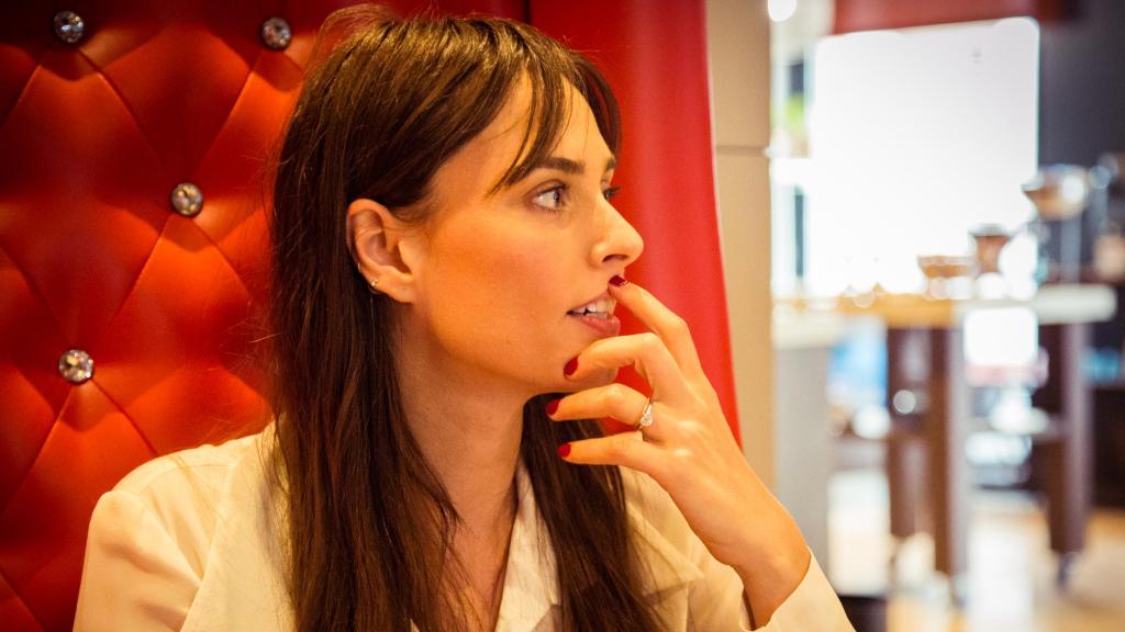 Sophie Auster en la Leonardo Boutique Hotel Madrid. Foto: Martín Page