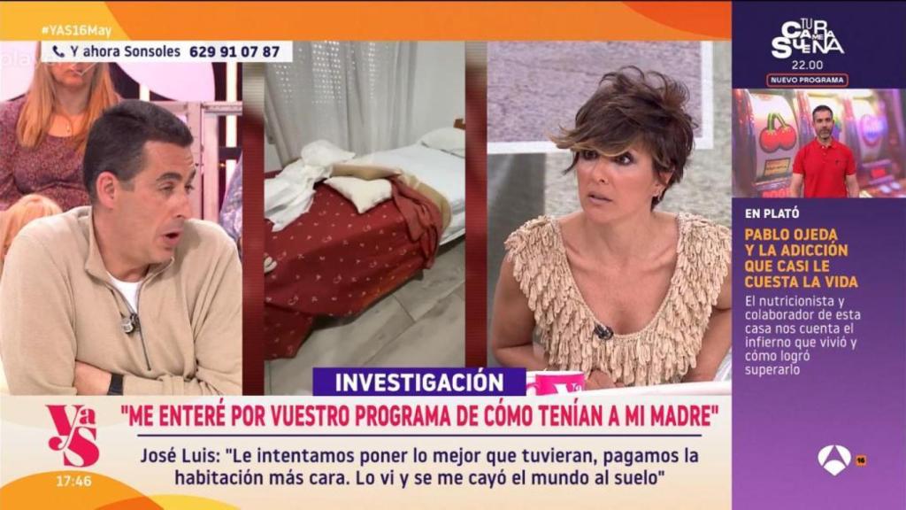 El enfrentamiento entre Antonio Naranjo y Sonsoles Ónega en Y Ahora Sonsoles.