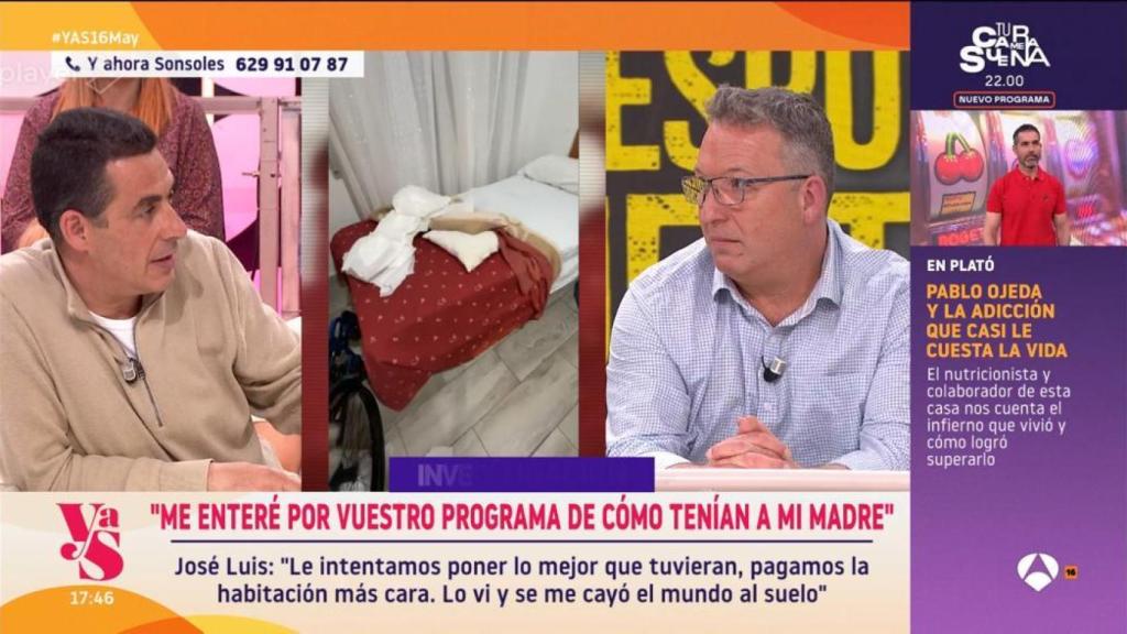 El enfrentamiento entre Antonio Naranjo y José Luis en Y Ahora Sonsoles.