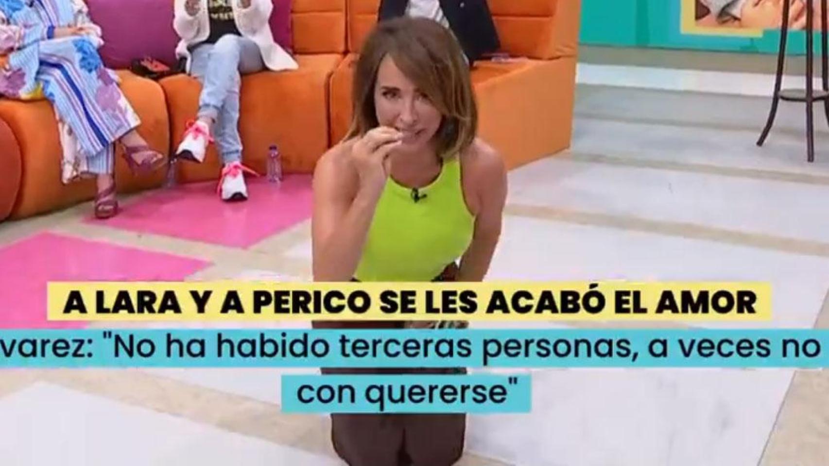 María Patiño en ‘La familia de la tele’.
