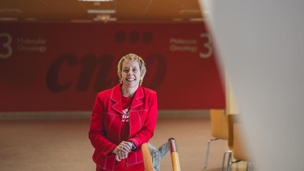 Marisol Soengas, en el interior del CNIO.