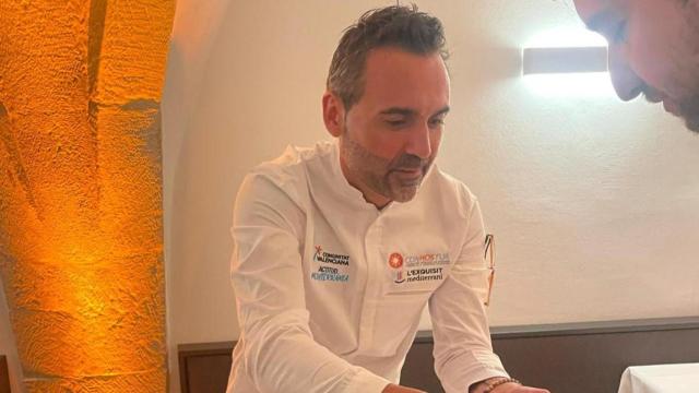 El chef alicantino Joaquín Baeza en Múnich.