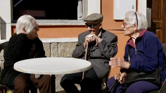 Ancianos de Cerdeña.