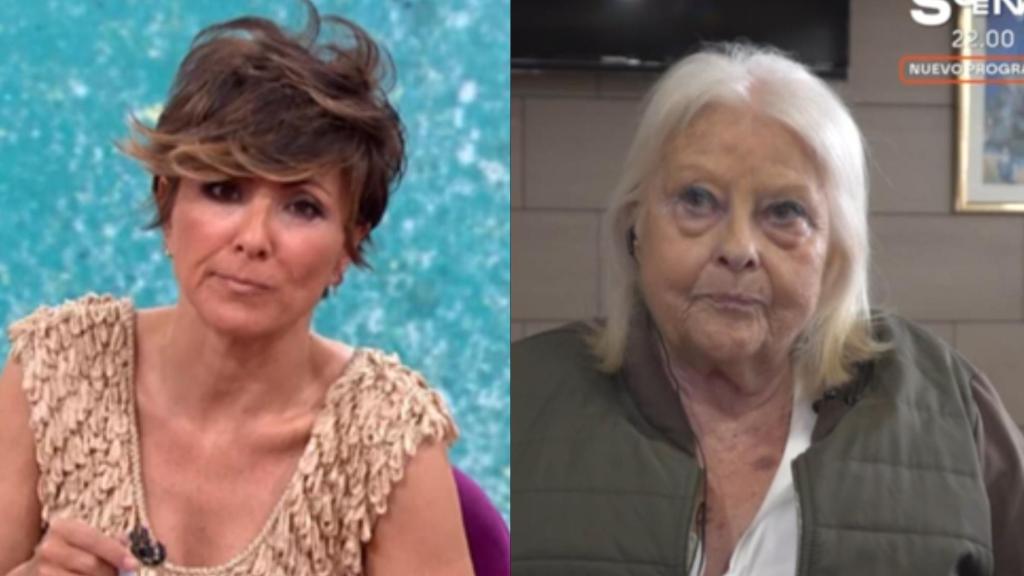 Teresa, madre de Mónica Pont, indignada en 'Y ahora Sonsoles'.