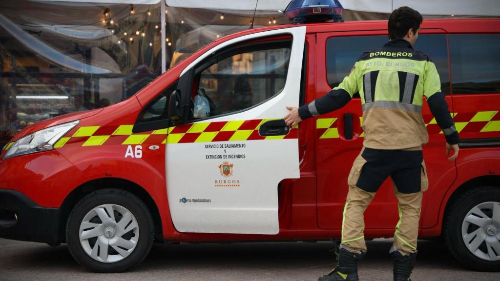 Bomberos de Burgos en una imagen de archivo