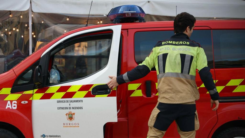 Bomberos de Burgos en una imagen de archivo