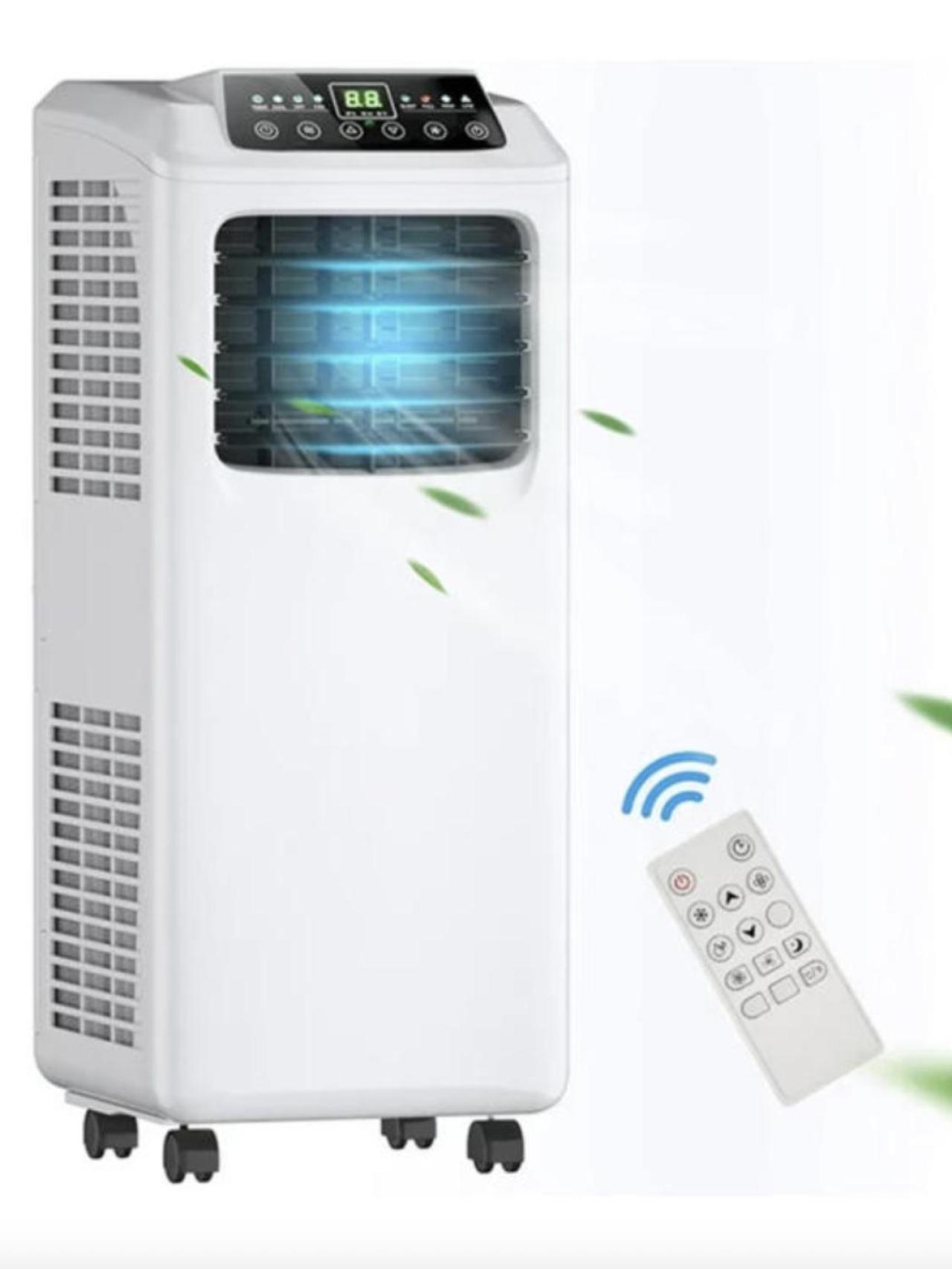 Este aire acondicionado también funciona como ventilador.