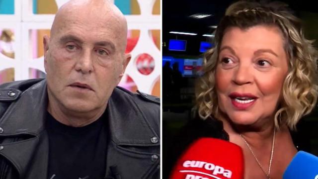 Kiko Matamoros y Terelu Campos en un fotomontaje de BLUPER.