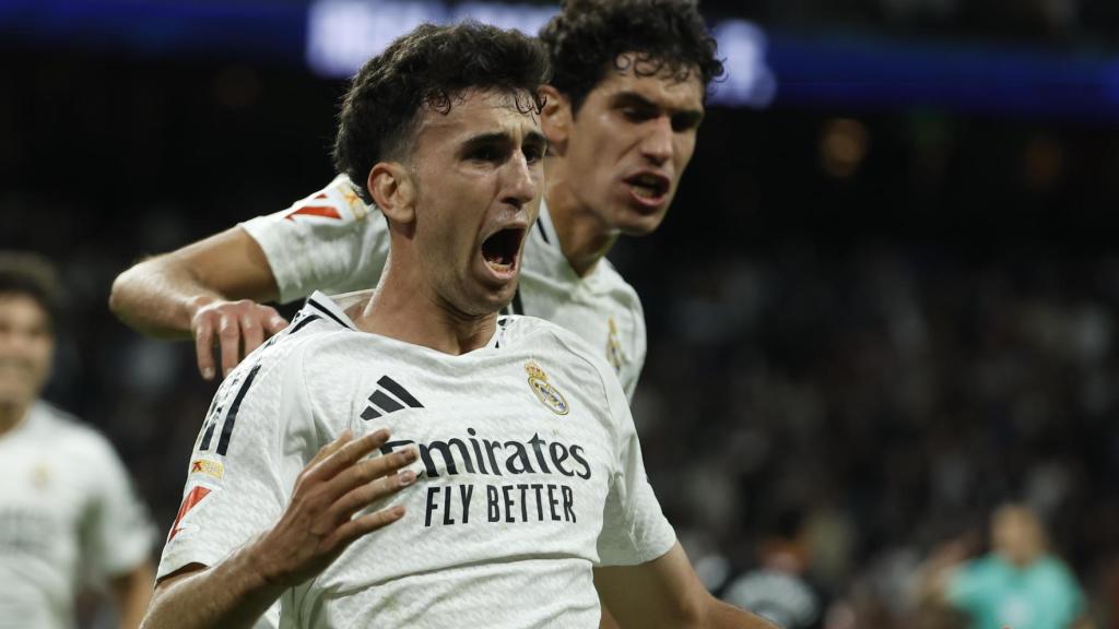 Jacobo Ramón y Vallejo celebran con el Real Madrid
