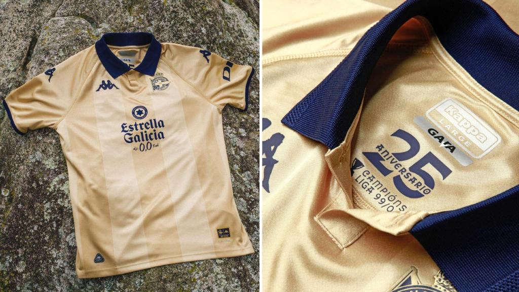 Las camisetas conmemorativas del Dépor ya están a la venta: así puedes conseguirla