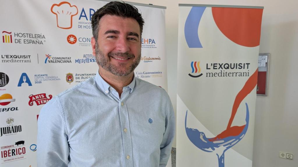 David Sandín, en el CDT de Alicante, donde ha sido jurado esta semana de la mejor tapa.