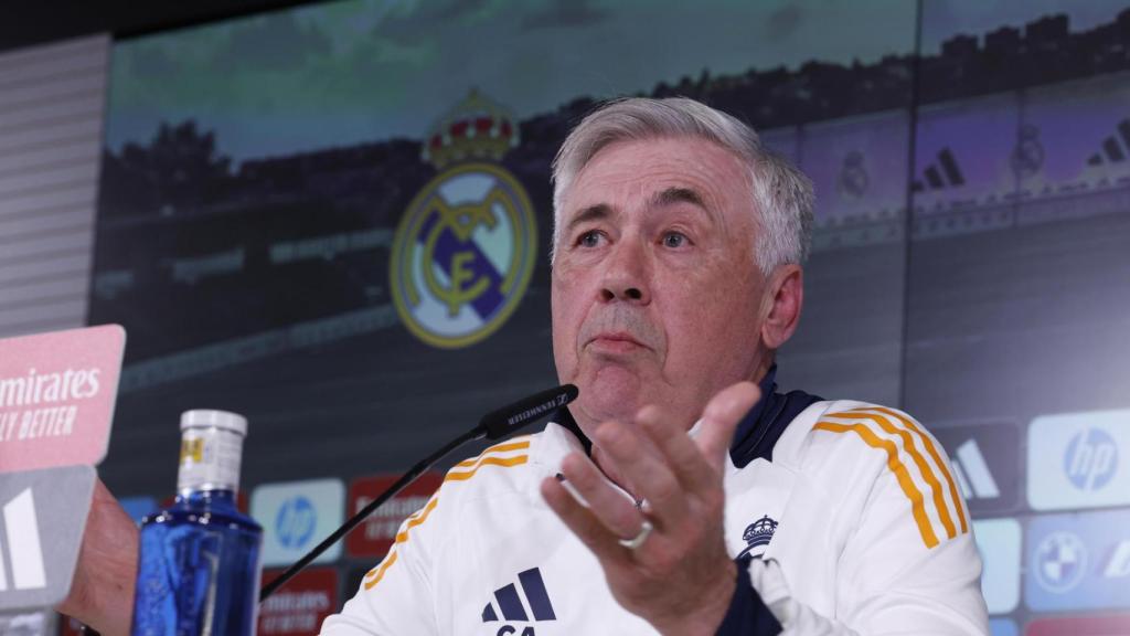Ancelotti, en rueda de prensa
