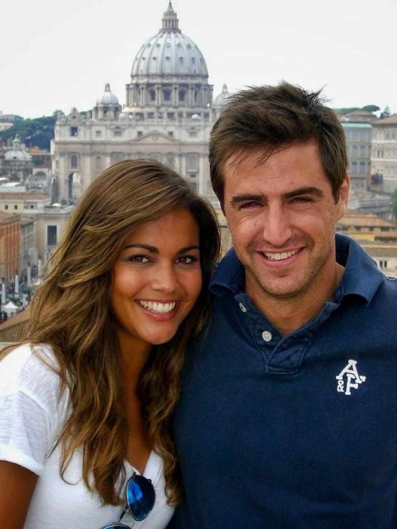 Lara Álvarez y Perico Durán, en una imagen de archivo que compartió ella en sus redes sociales.