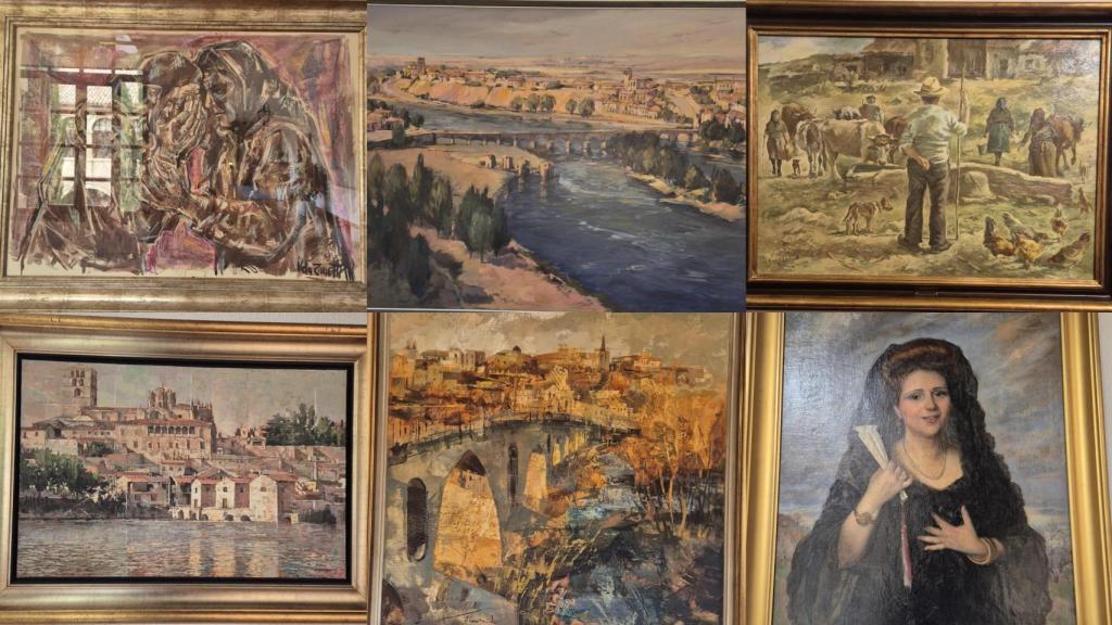 Seis nuevas obras de arte compradas por la Diputación de Zamora