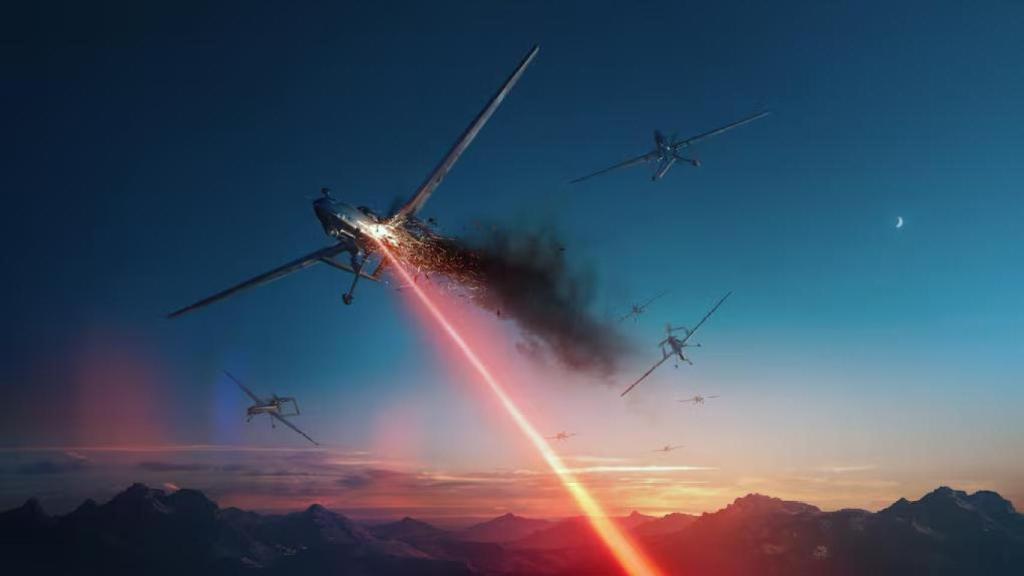 Arma láser contra dron