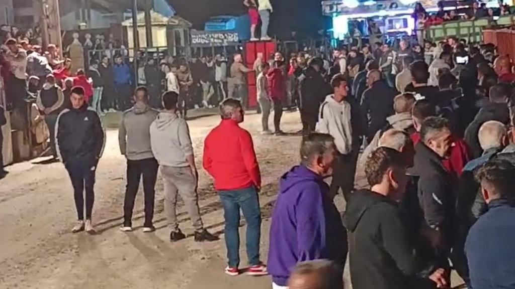 Encierro nocturno en Valdestillas