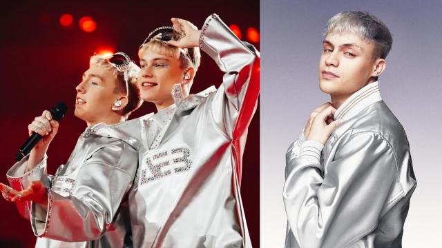 Væb en la primera semifinal de Eurovisión y una imagen promocional de Almácor.