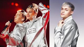 Væb en la primera semifinal de Eurovisión y una imagen promocional de Almácor.