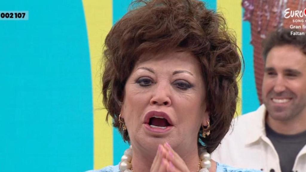 Belén Esteban, en el previo de Eurovisión 2025 de 'La familia de la tele'.