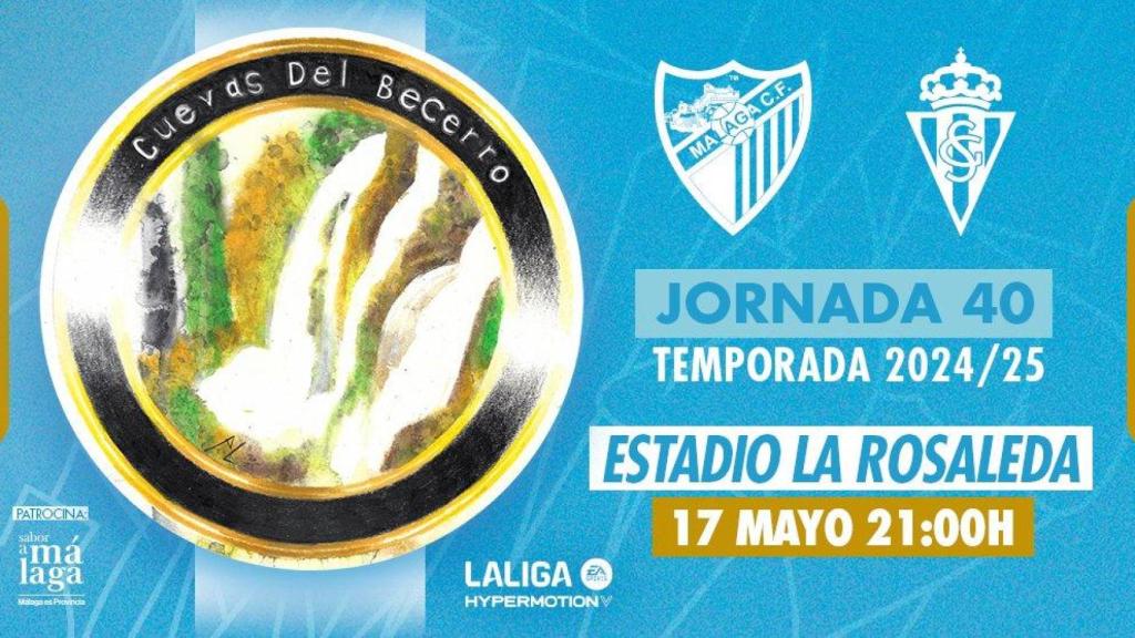 Málaga CF vs. Sporting de Gijón de Segunda División: Fecha, horario y cómo y dónde ver el partido