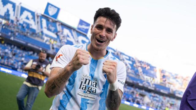 Murillo, jugador del Málaga CF