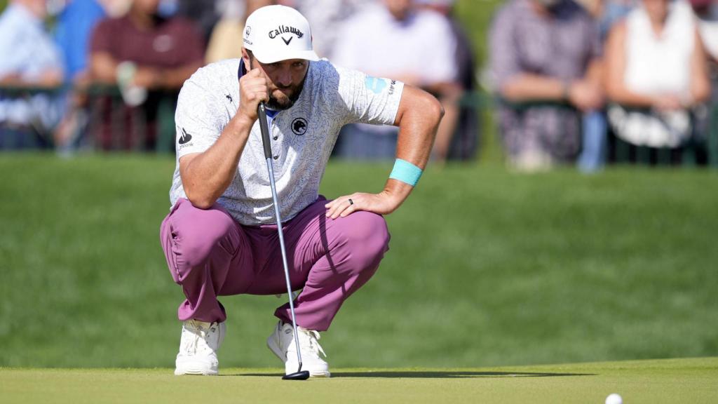 Jon Rahm, durante el PGA Championship.