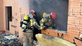 Bomberos de Valladoild en una foto de archivo