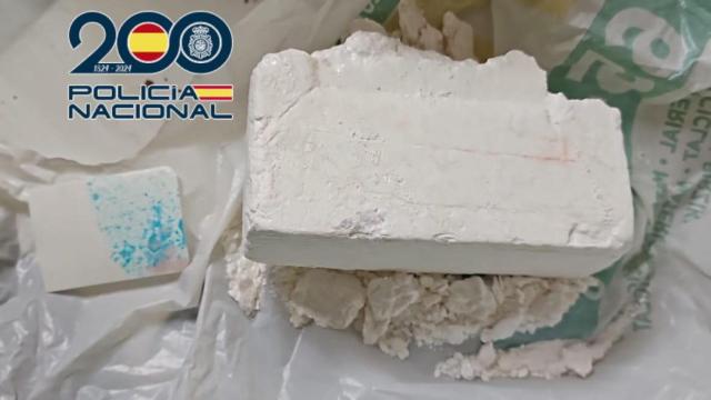 Fotografía de la sustancia intervenida.