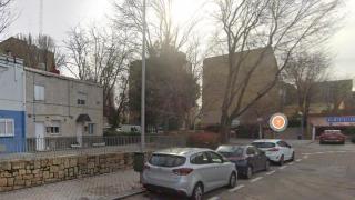 Calle de Gallur, situada en el distrito de Latina.