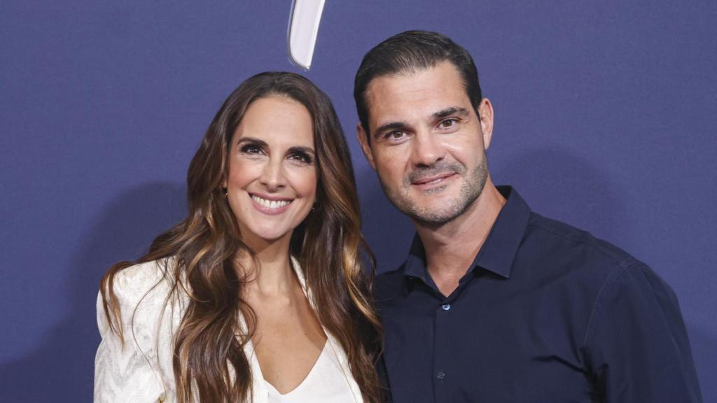 Nuria Fergó y Juan Pablo Lauro, en un acto público en Madrid en septiembre de 2023.