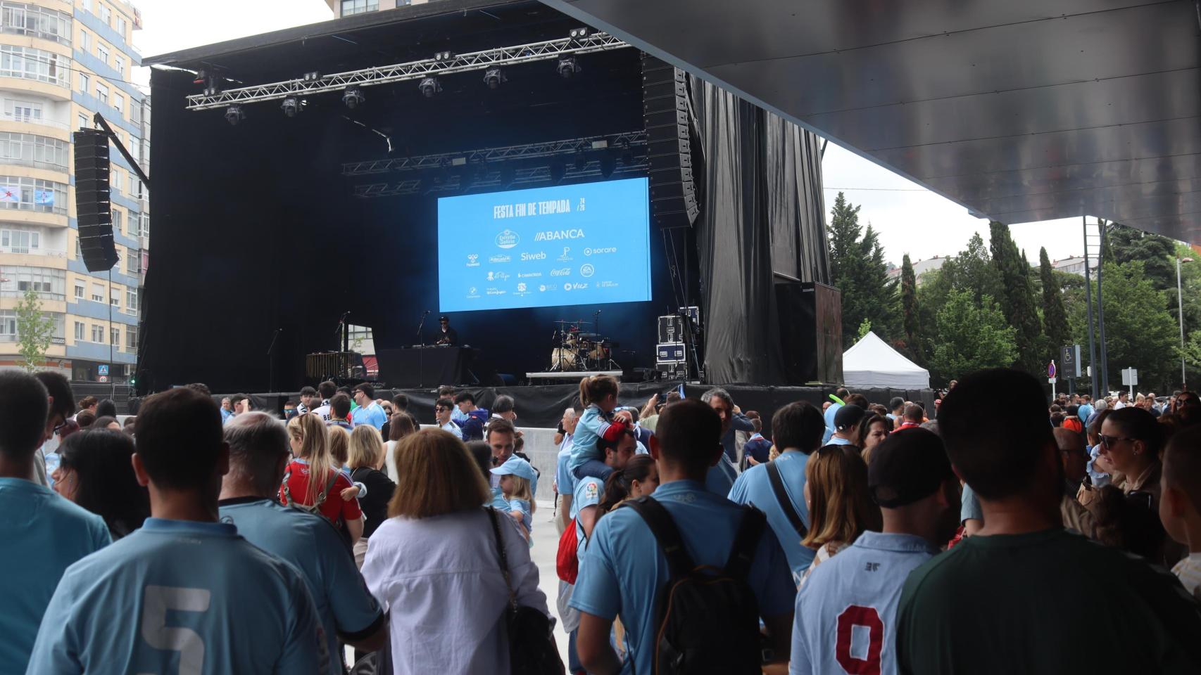 Galería: Vigo celebra la previa del partido más importante del Celta