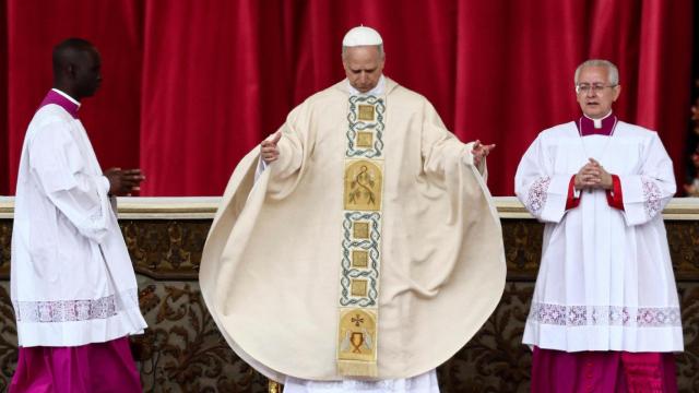 Misa del Papa León XIV en la Plaza de San Pedro.