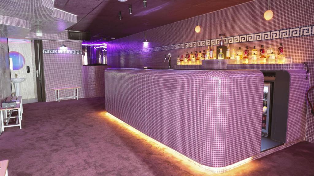 La planta baja de Pensión Mimosas.