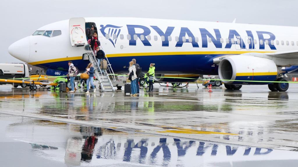 Avión de Ryanair.