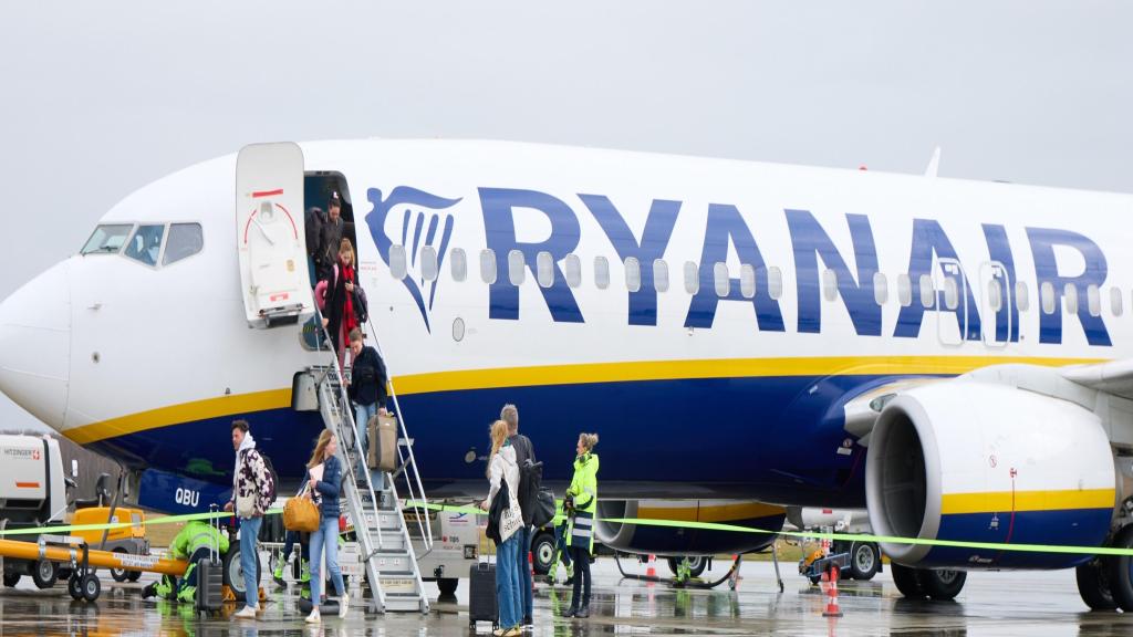 Avión de Ryanair