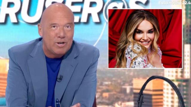 Alfonso Arús y Melody, en un fotomontaje de BLUPER.