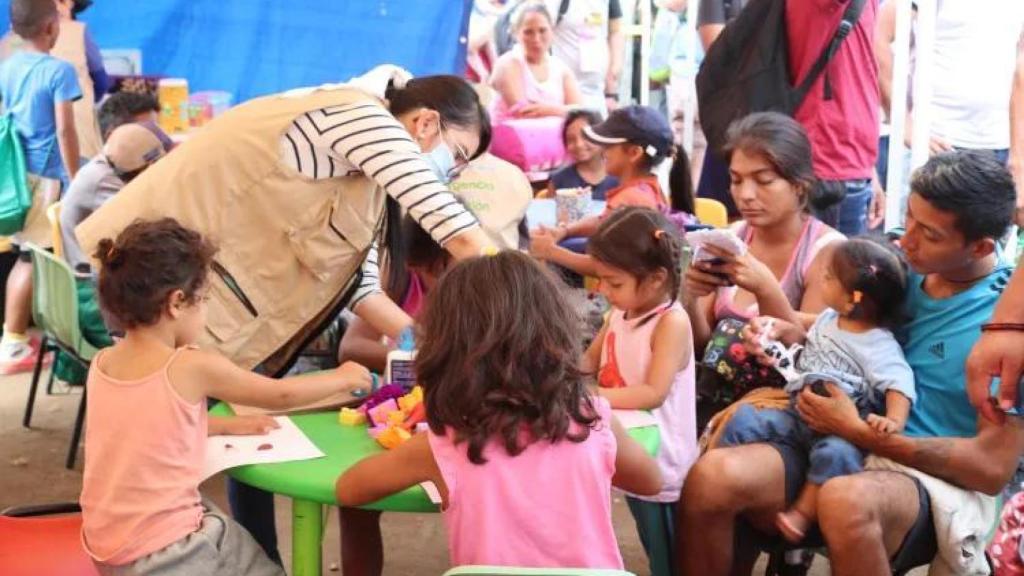 Imagen de una campaña de UNICEF en Honduras.