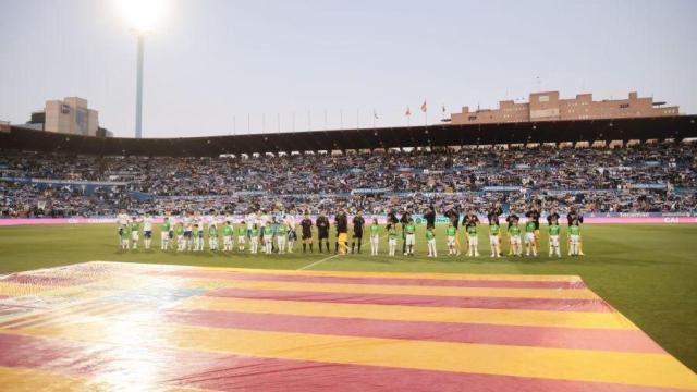 La Romareda en el Real Zaragoza - SD Huesca.