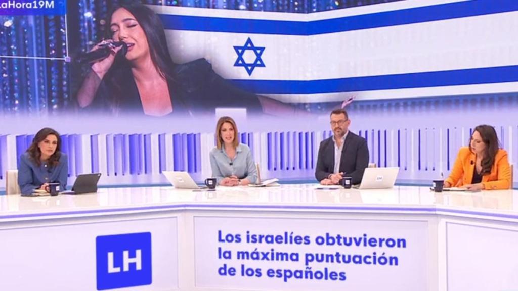 'La Hora de La 1' este lunes, abordando el tema de Israel y Eurovisión.