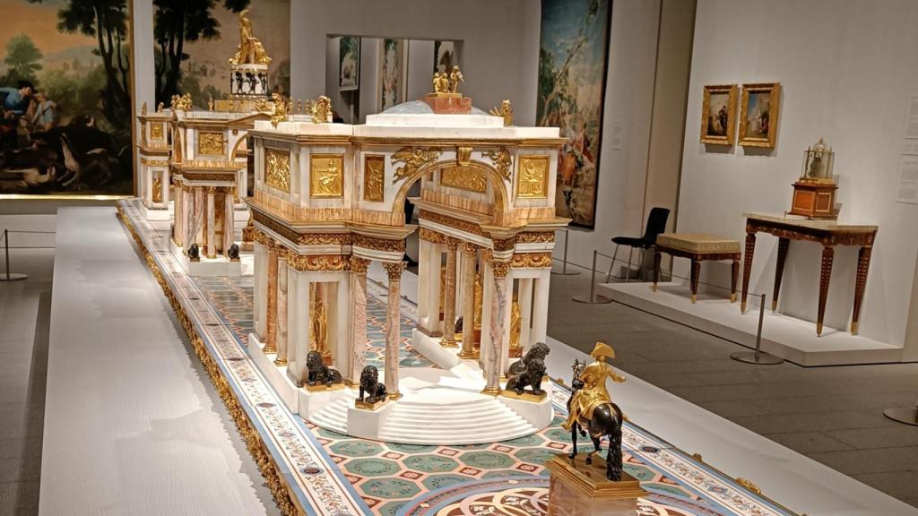 Velázquez, Isidro y otros: 'Dessert de las glorias de España', 1802-1805. Foto: Patrimonio Nacional