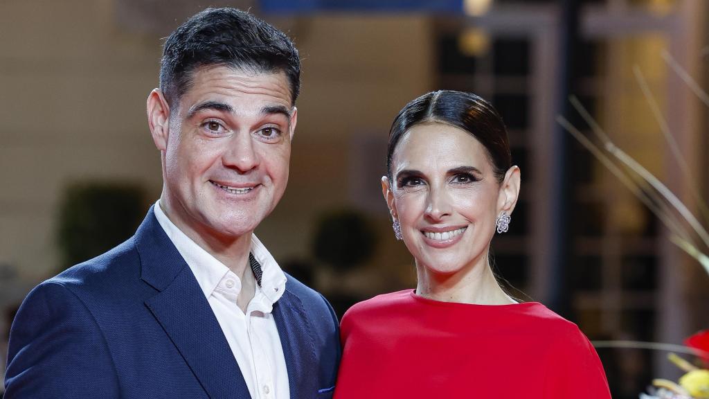 Nuria Fergó y Juan Pablo Lauro, el pasado mes de abril, en un acto público.