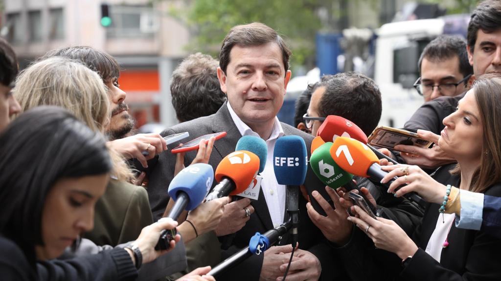 El presidente del PP de Castilla y León, Alfonso Fernández Mañueco.