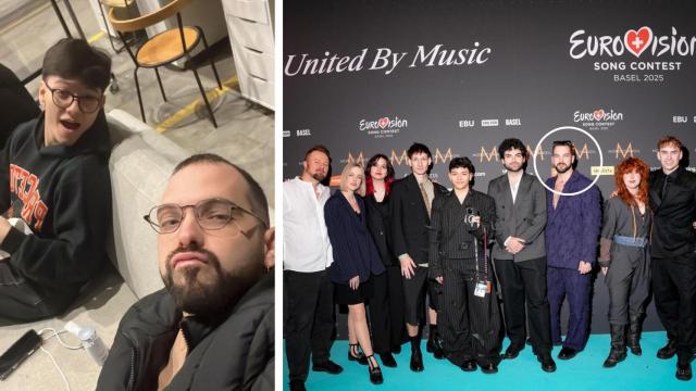 Un montaje con imágenes de Borja Rueda y su equipo.