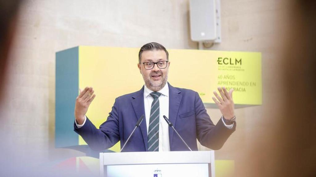 El consejero de Educación, Cultura y Deportes de Castilla-La Mancha, Amador Pastor.
