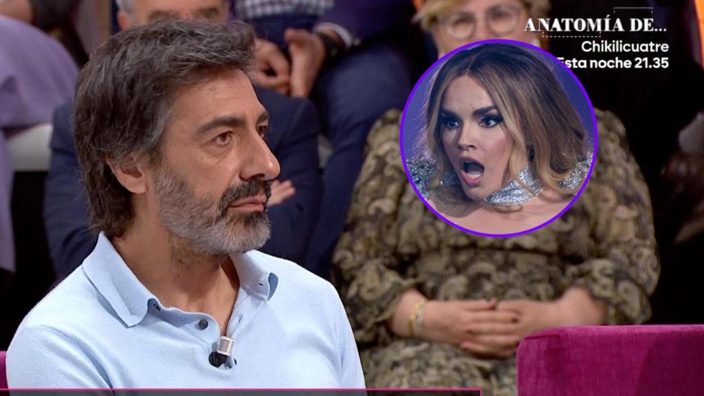 Juan del Val en 'La Roca' y Melody en la final de Eurovisión 2025.
